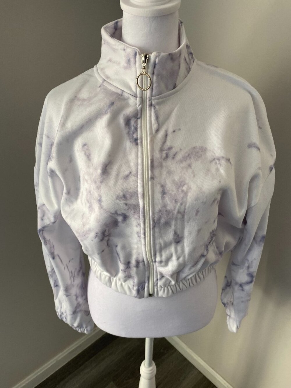 Marble Cropped Jacket